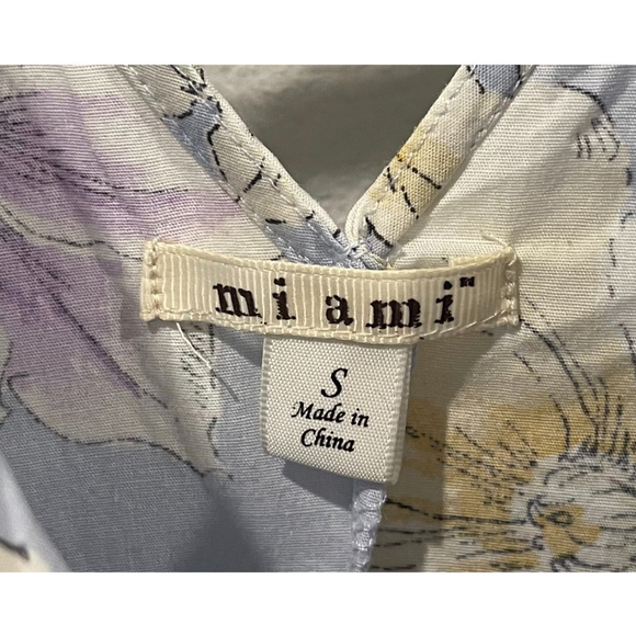 FRANCESCA'S Blue and White Floral Mini Dress - Picture 2 of 6